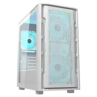 Cougar UNIFACE MINI RGB m-ATX Mini Tower Gaming Casing White